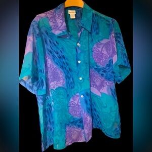 Button Up Floral Top